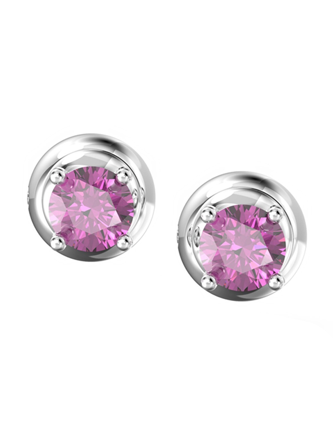 

SWAROVSKI STILLA:PE STUD PUR/RHS, Silver