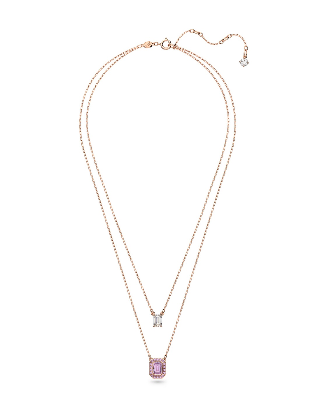 

SWAROVSKI Women Rose Gold MILLENIA:NECKLACE DB PURAQ/ROS Necklace