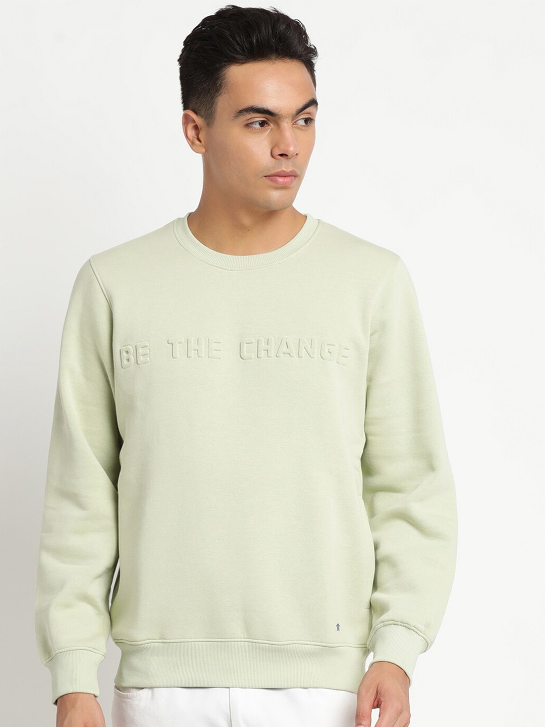 

Turtle Men Green Printed Sweatshirt