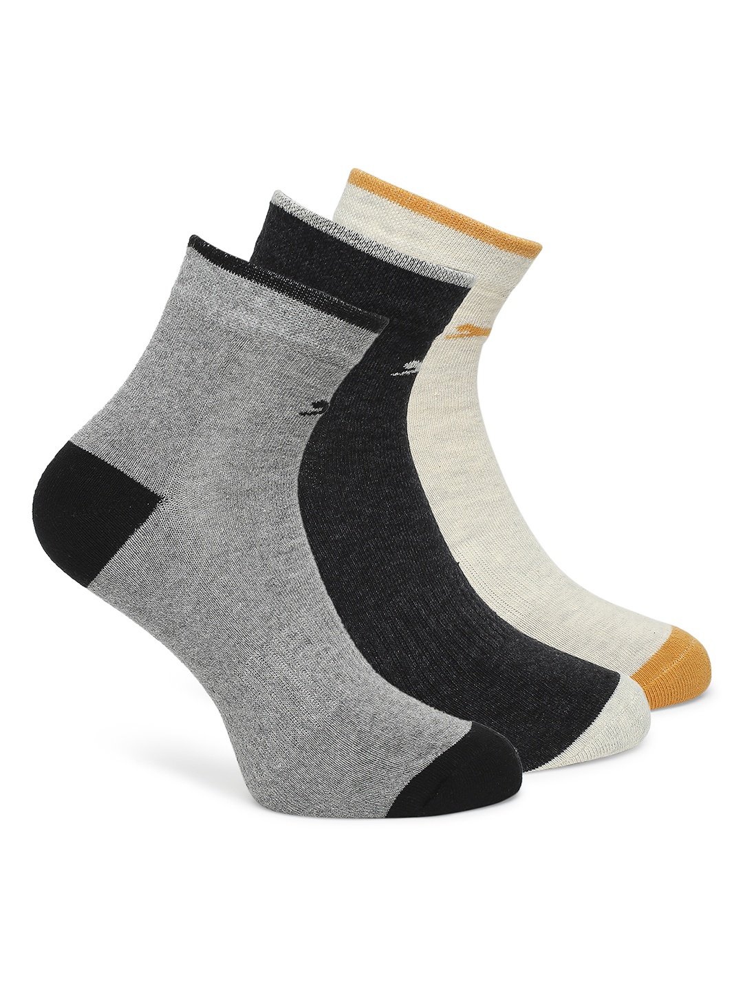

Black Panther Pack Of 3 Solid Cotton Ankle-Length Socks, Blue