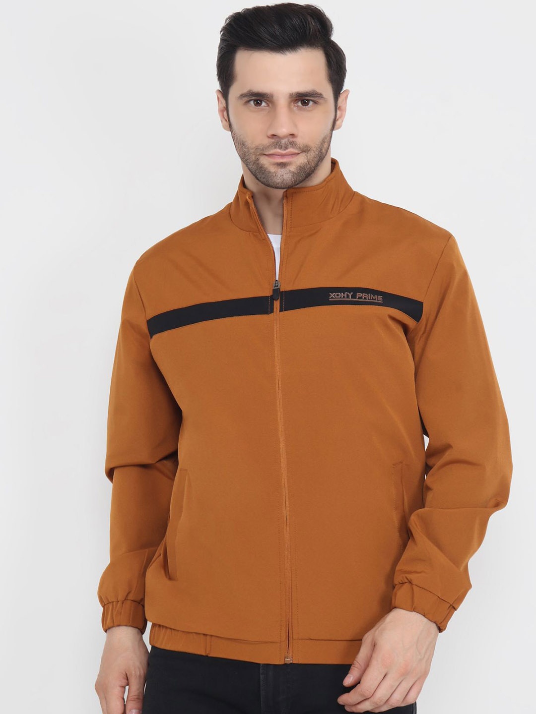 

Xohy Men Lightweight Windcheater Bomber Jacket, Mustard