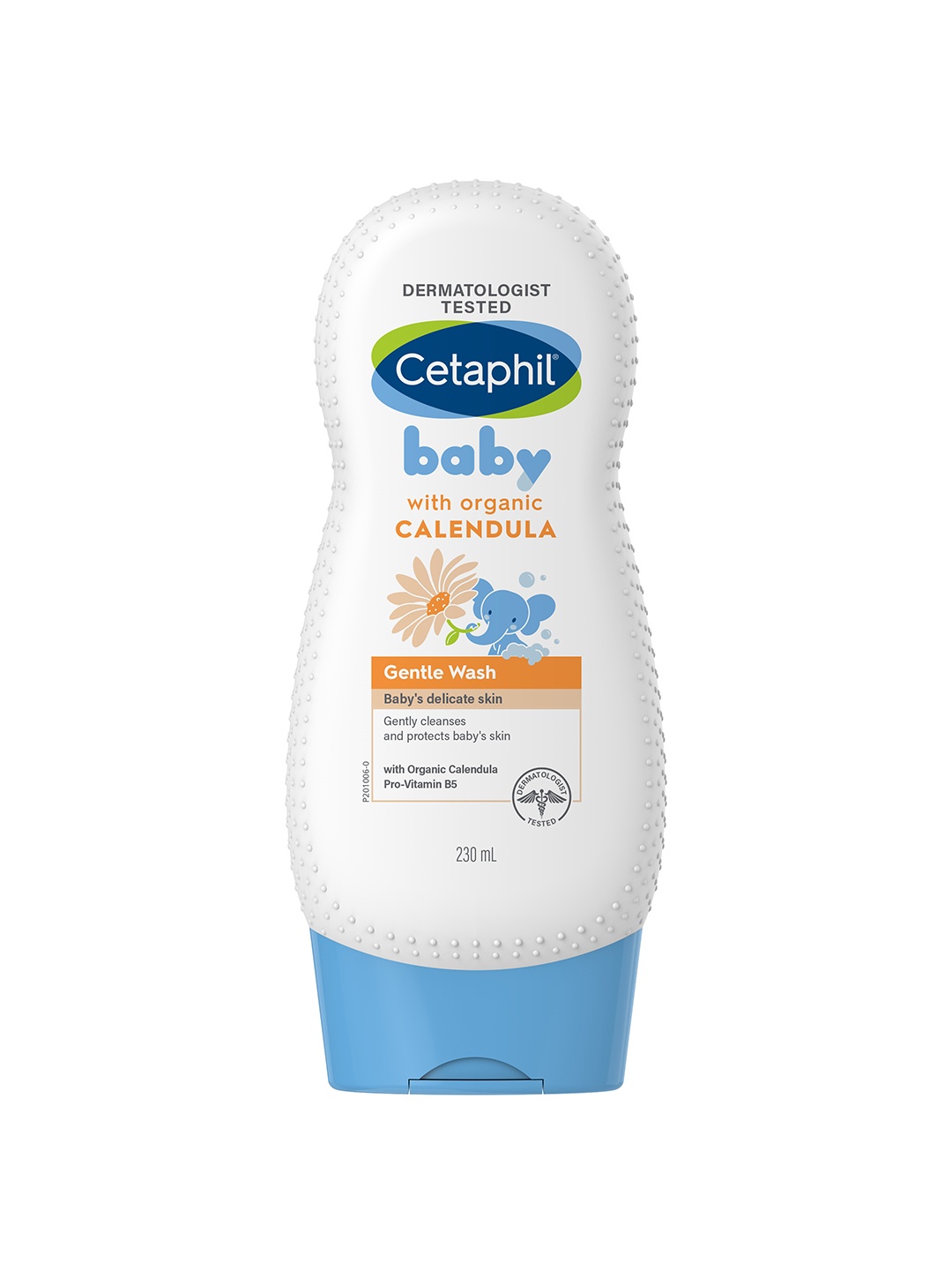 

Cetaphil Dermatologist-Tested Baby Gentle Wash with Organic Calendula - 230 ml, White