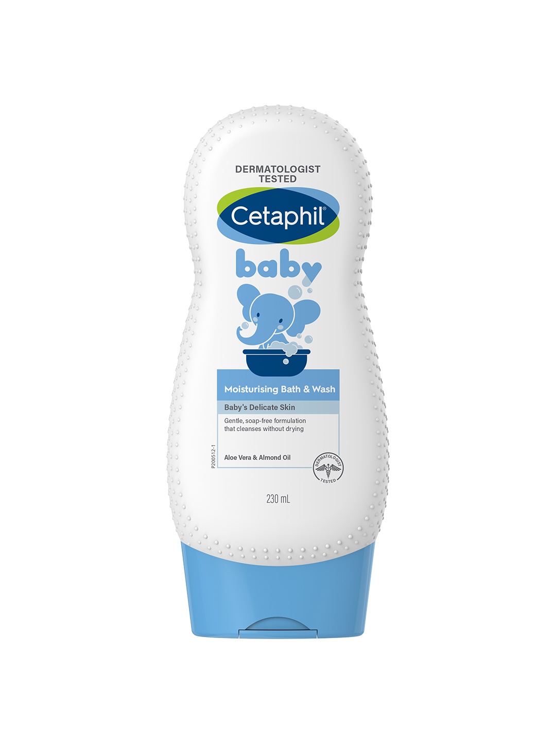 

Cetaphil Baby Aloe Vera & Almond Oil Moisturising Bath & Wash 230 ml, White