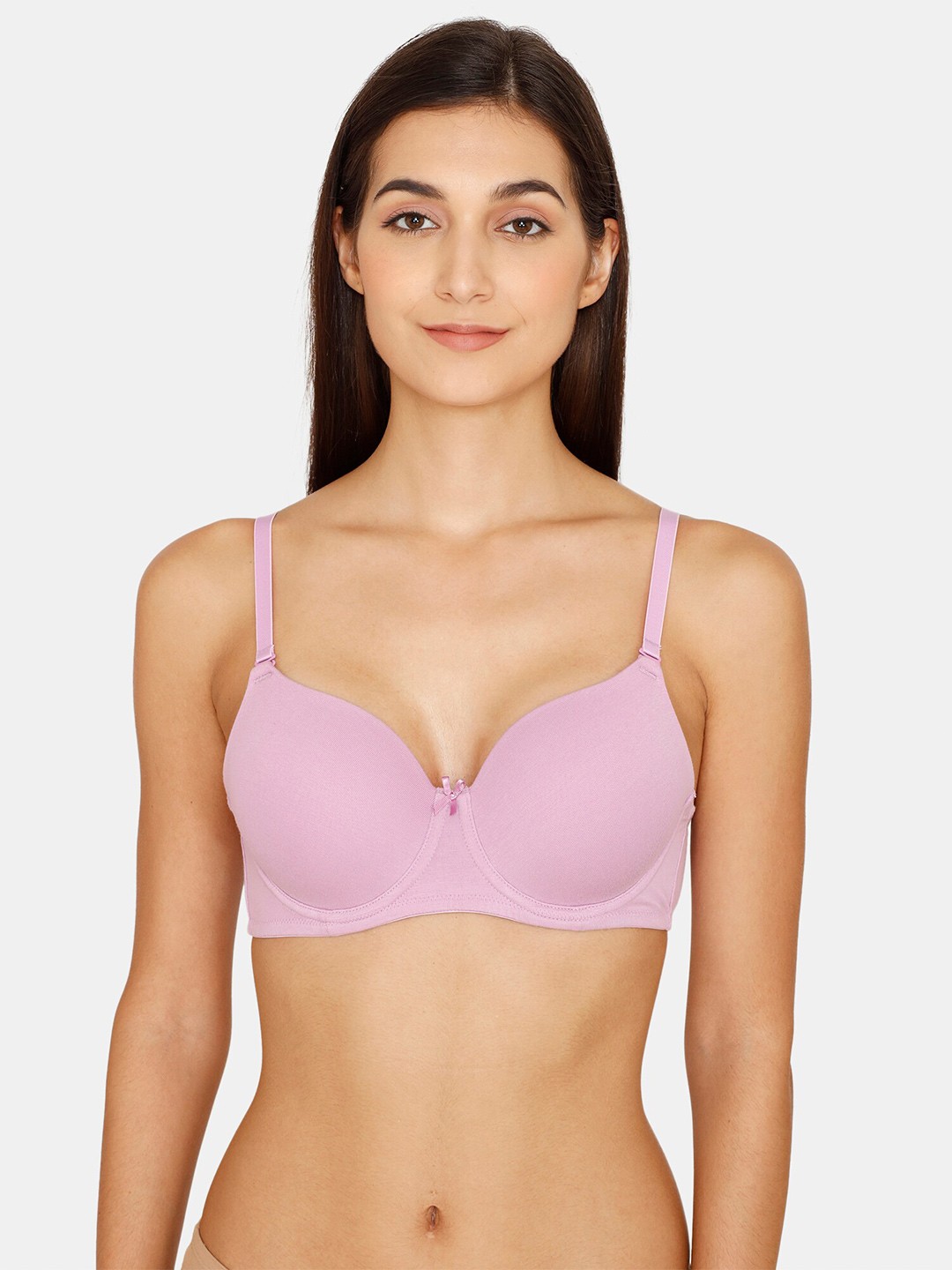 

Zivame Purple Underwired Lightly Padded T-shirt Bra ZI1135COREPURPL