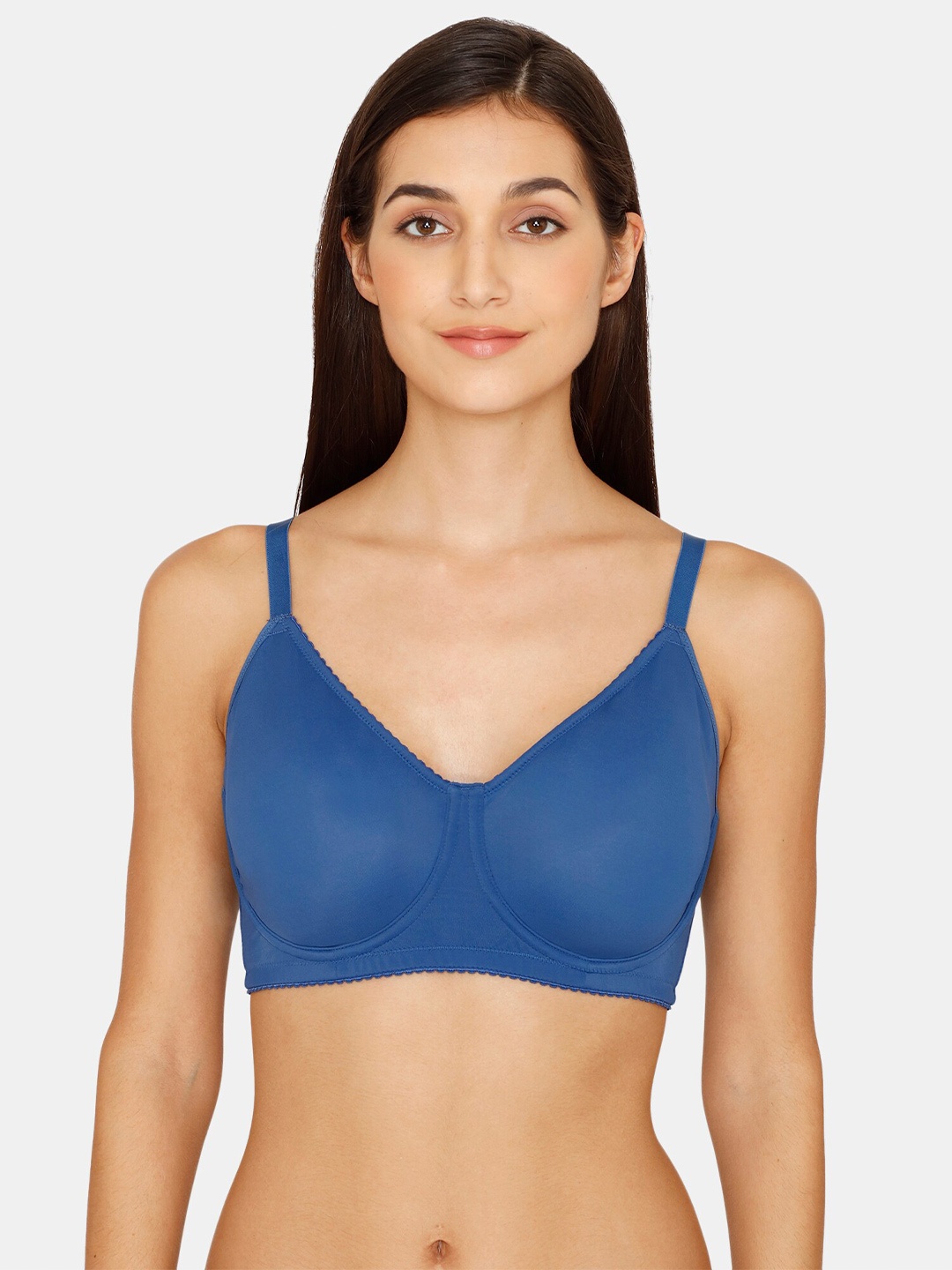 

Zivame Blue Underwired Everyday Bra ZI113UFASH0BLUE