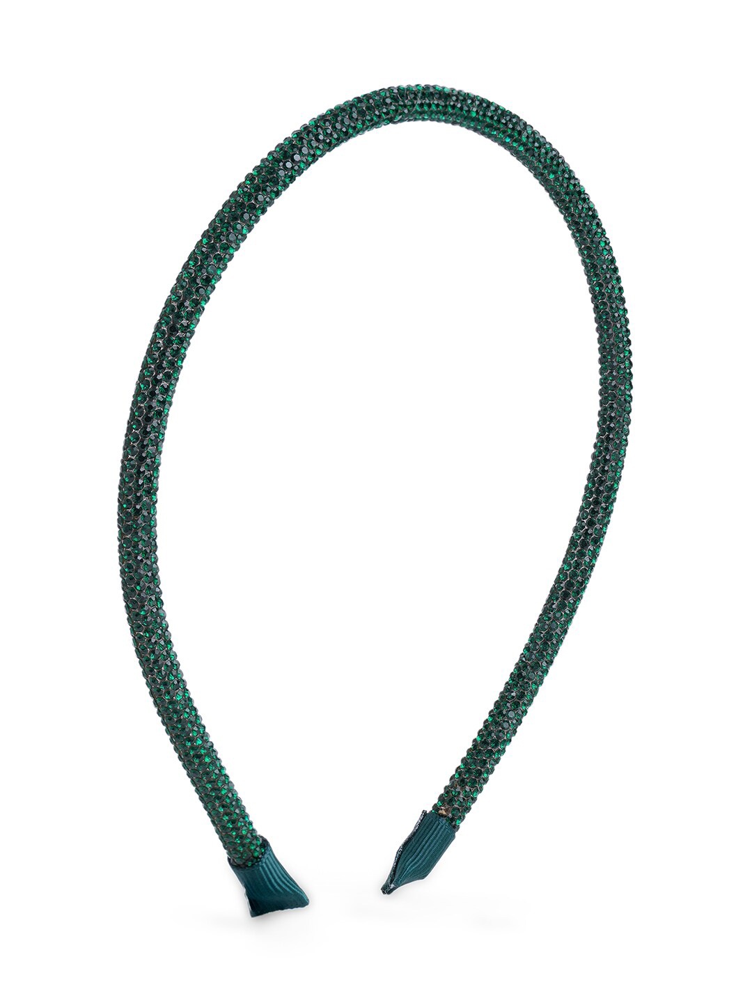 

ALDO Women Green Embellished Hairband