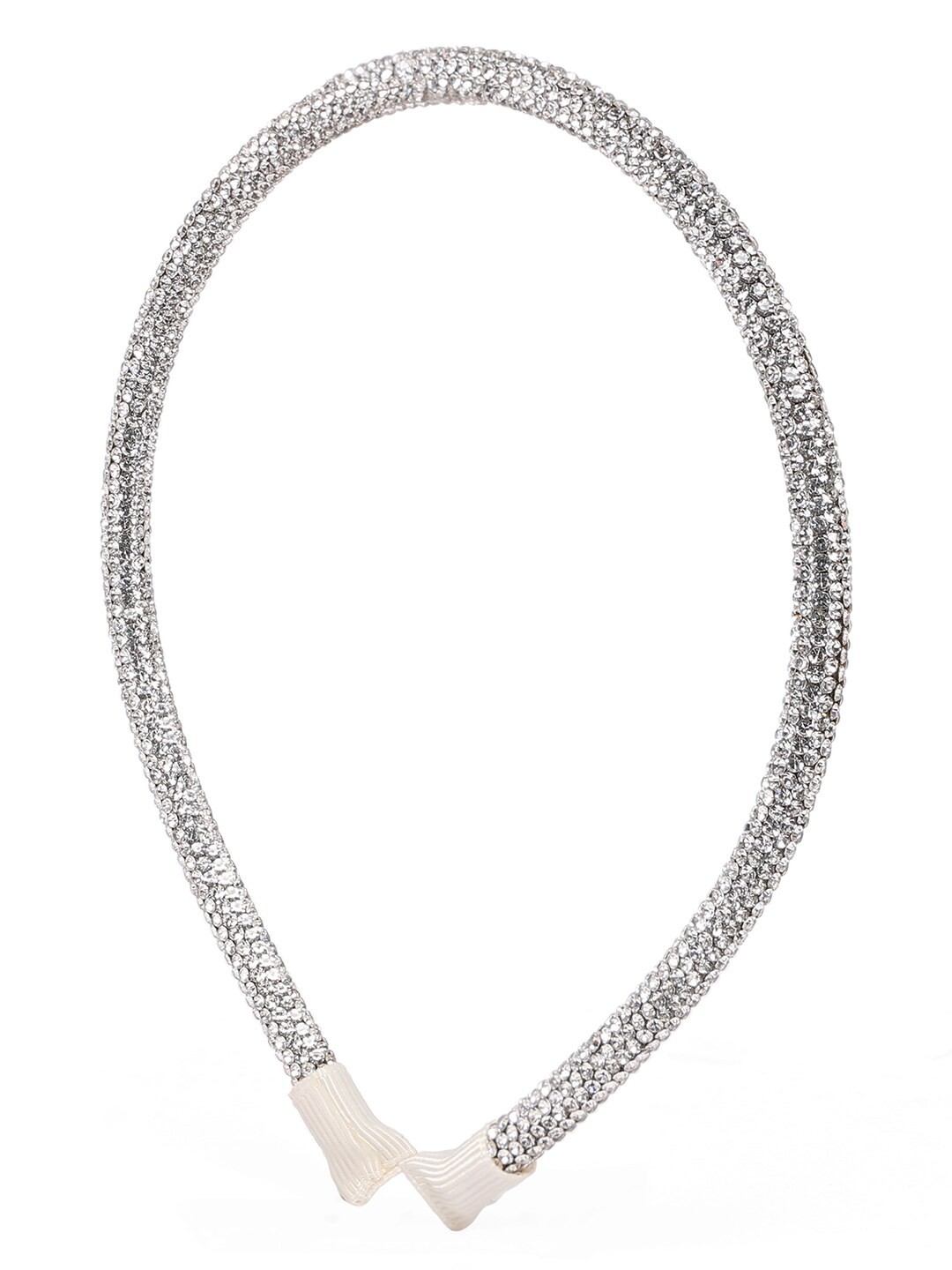 

ALDO Women White Embellished Hairband