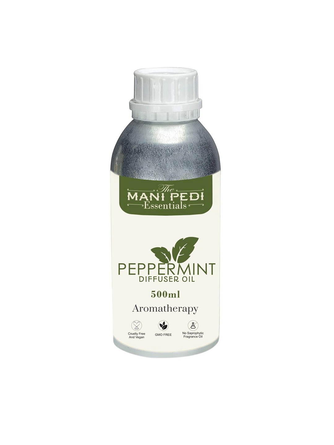 

The Mani Pedi Essentials Peppermint Fragrance Oil For Diffuser 500ml, Brown