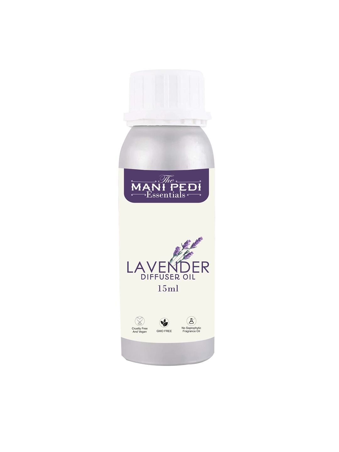 

The Mani Pedi Essentials Silver Lavender Fragranced Aroma Oils, Brown