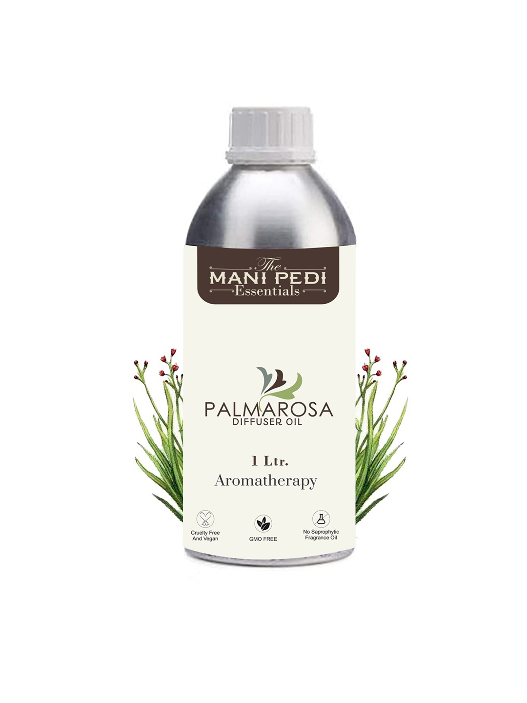 

The Mani Pedi Essentials Brown Palmarosa Fragrance Aroma Diffuser Oils - 1000 ML