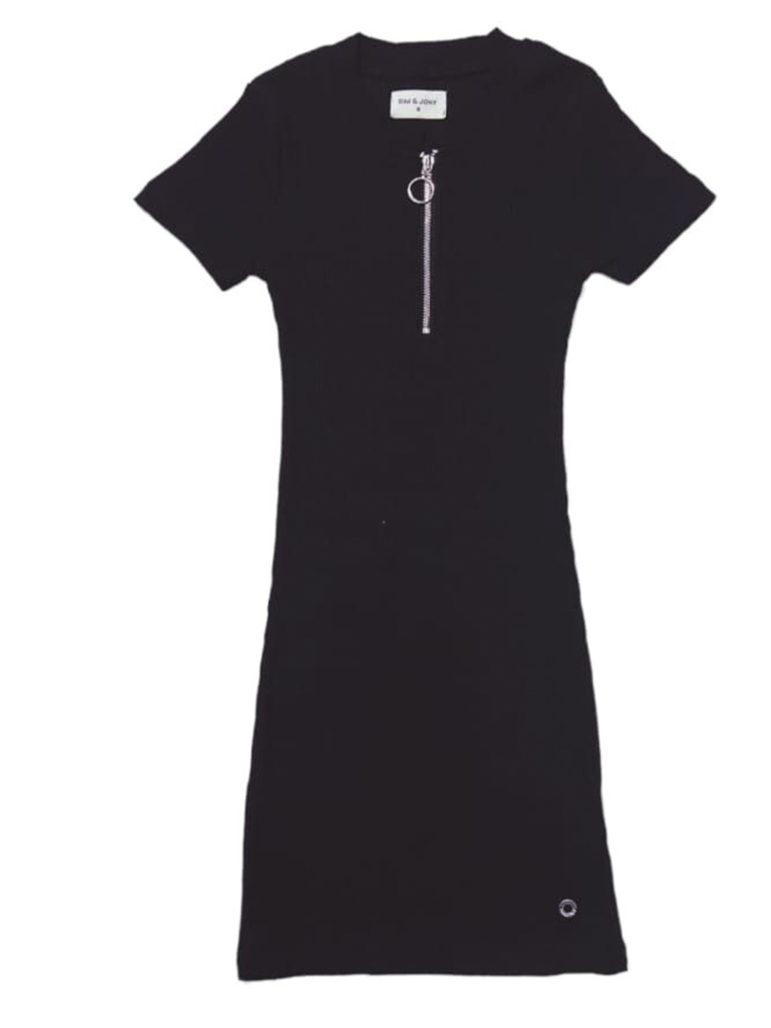 

Gini and Jony Black T-shirt Cotton Dress