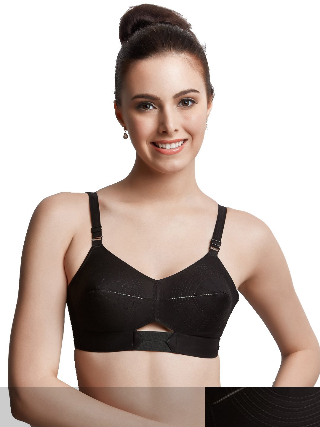 

Libertina duchess Pack of 2 Black Non Padded Cotton Bras