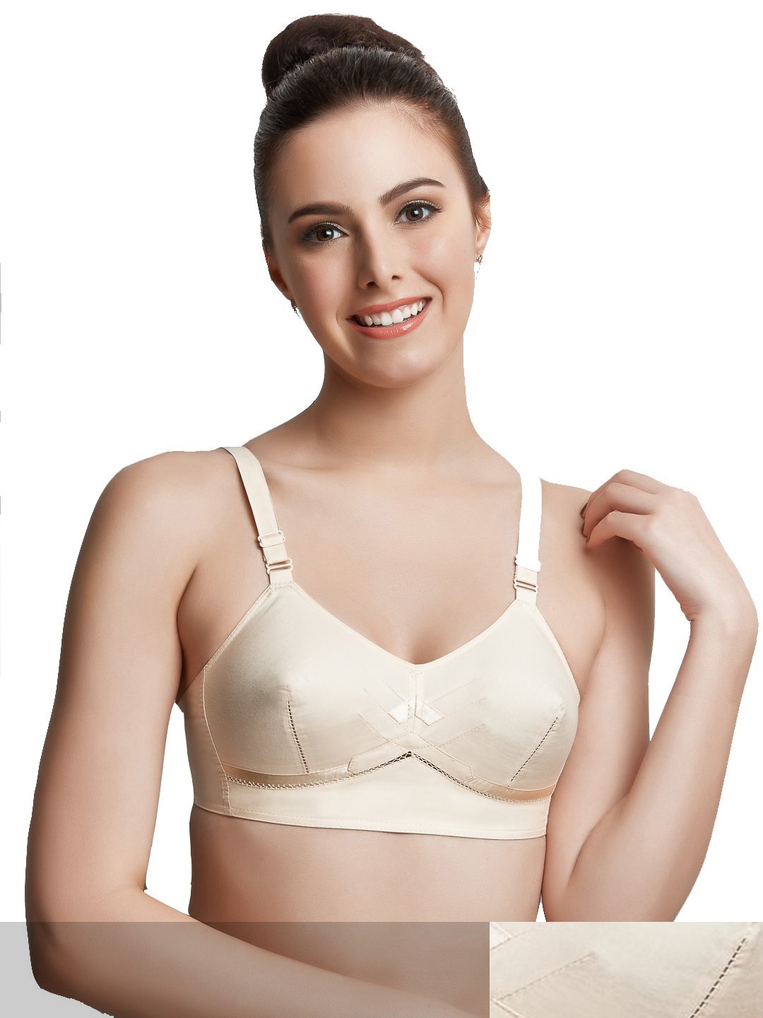 

Libertina princess Pack of 2 Beige Non Padded Cotton Bras