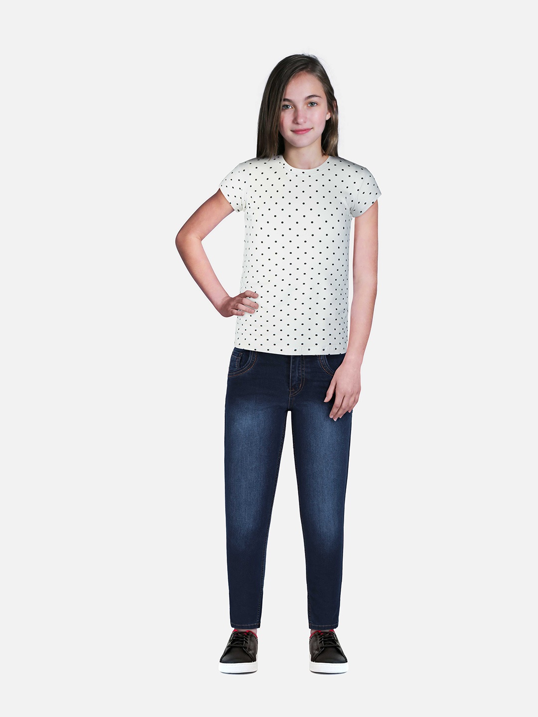 

Gini and Jony Boys Blue Heavy Fade Jeans