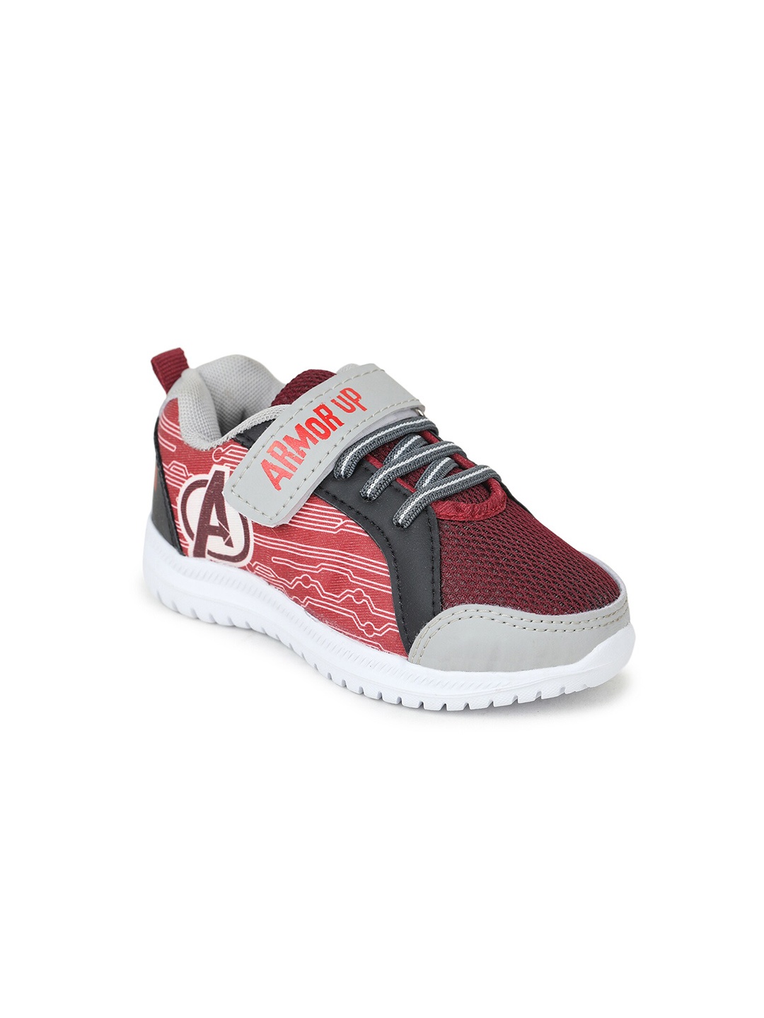 

toothless Boys Maroon Sports Shoes