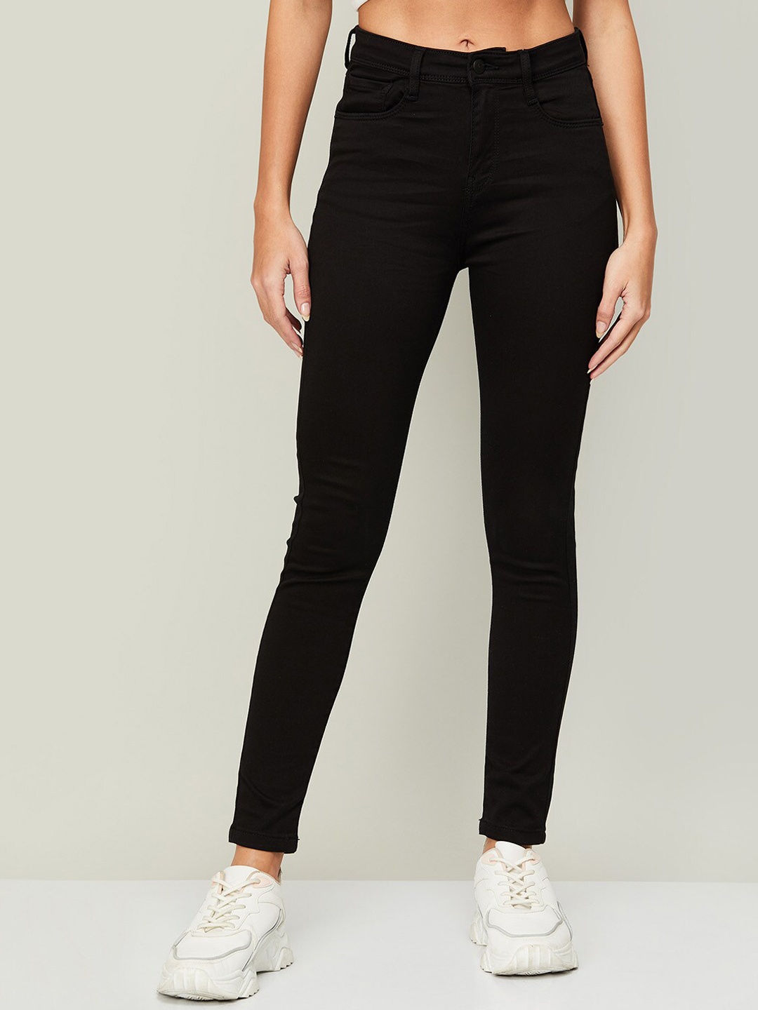

Fame Forever by Lifestyle Women Black Slim Fit Jeans