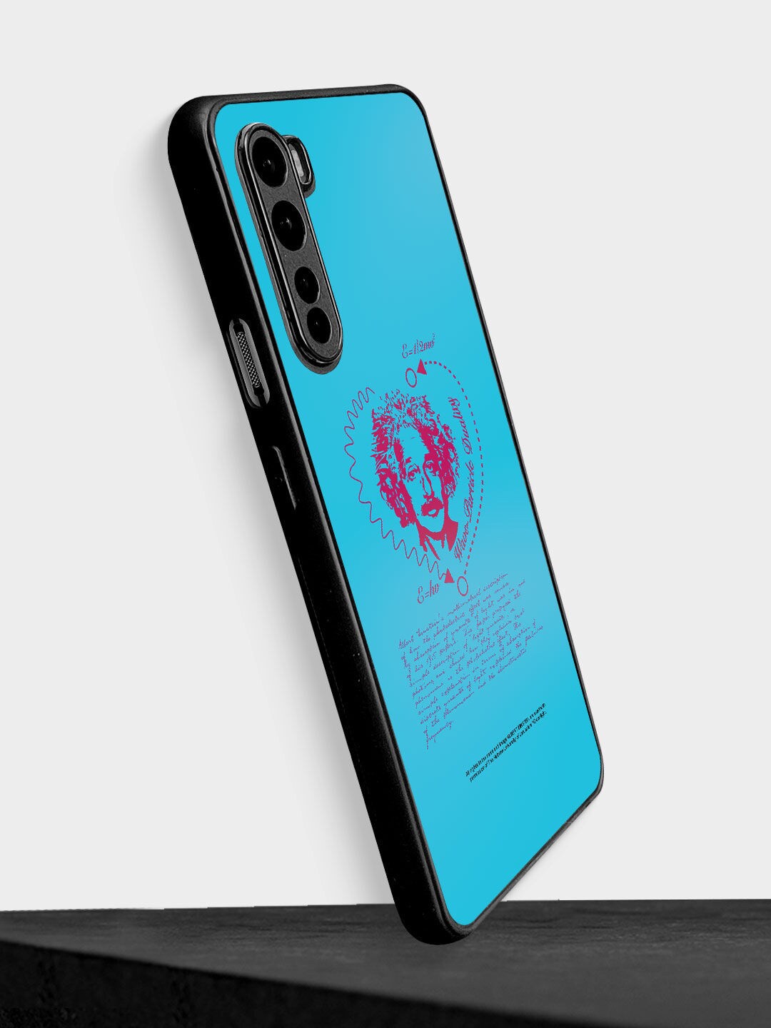 

macmerise Blue Printed OnePlus Nord Bumper Phone Back Case