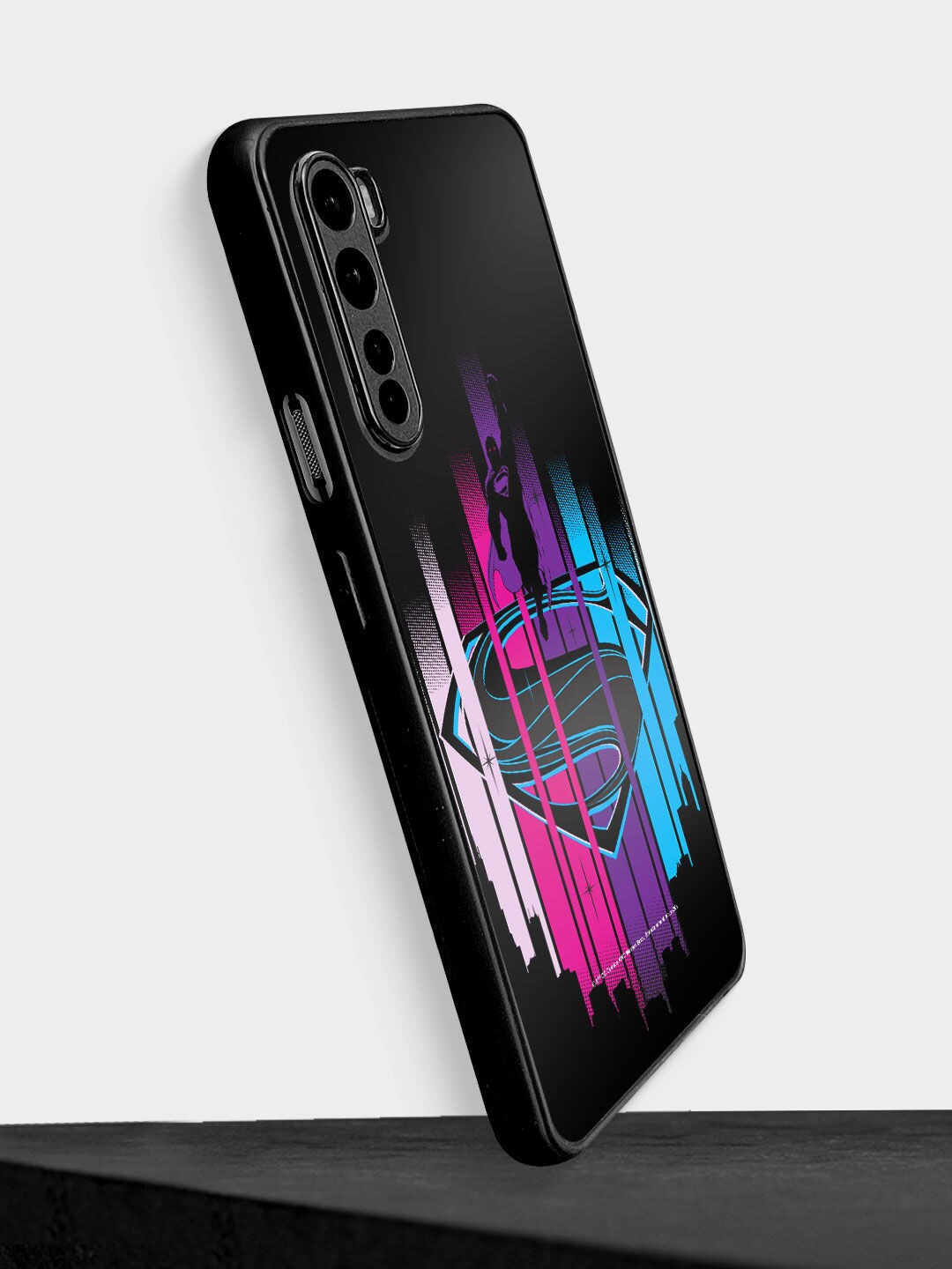 

macmerise Black & Purple Printed Oneplus Nord Bumper Phone Case