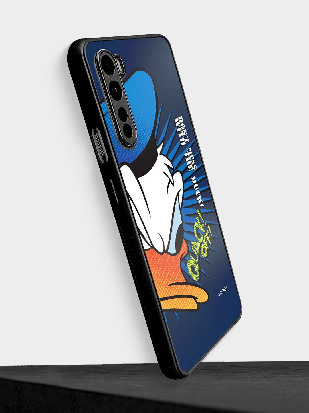 

macmerise Blue Donald Duck Quack Printed OnePlus Nord Bumper Phone Back Case
