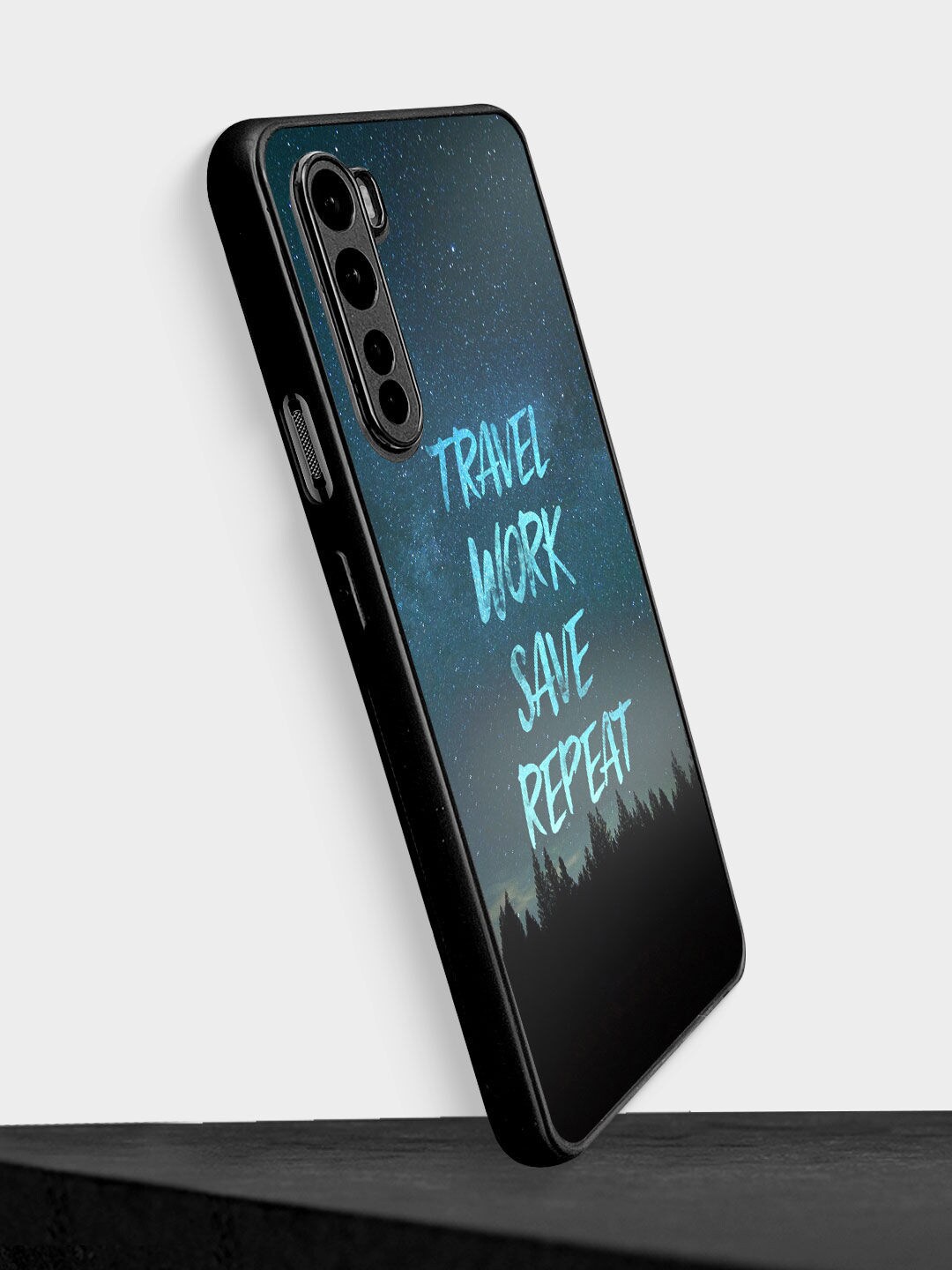 

macmerise Blue Printed OnePlus Nord Bumper Phone Back Case