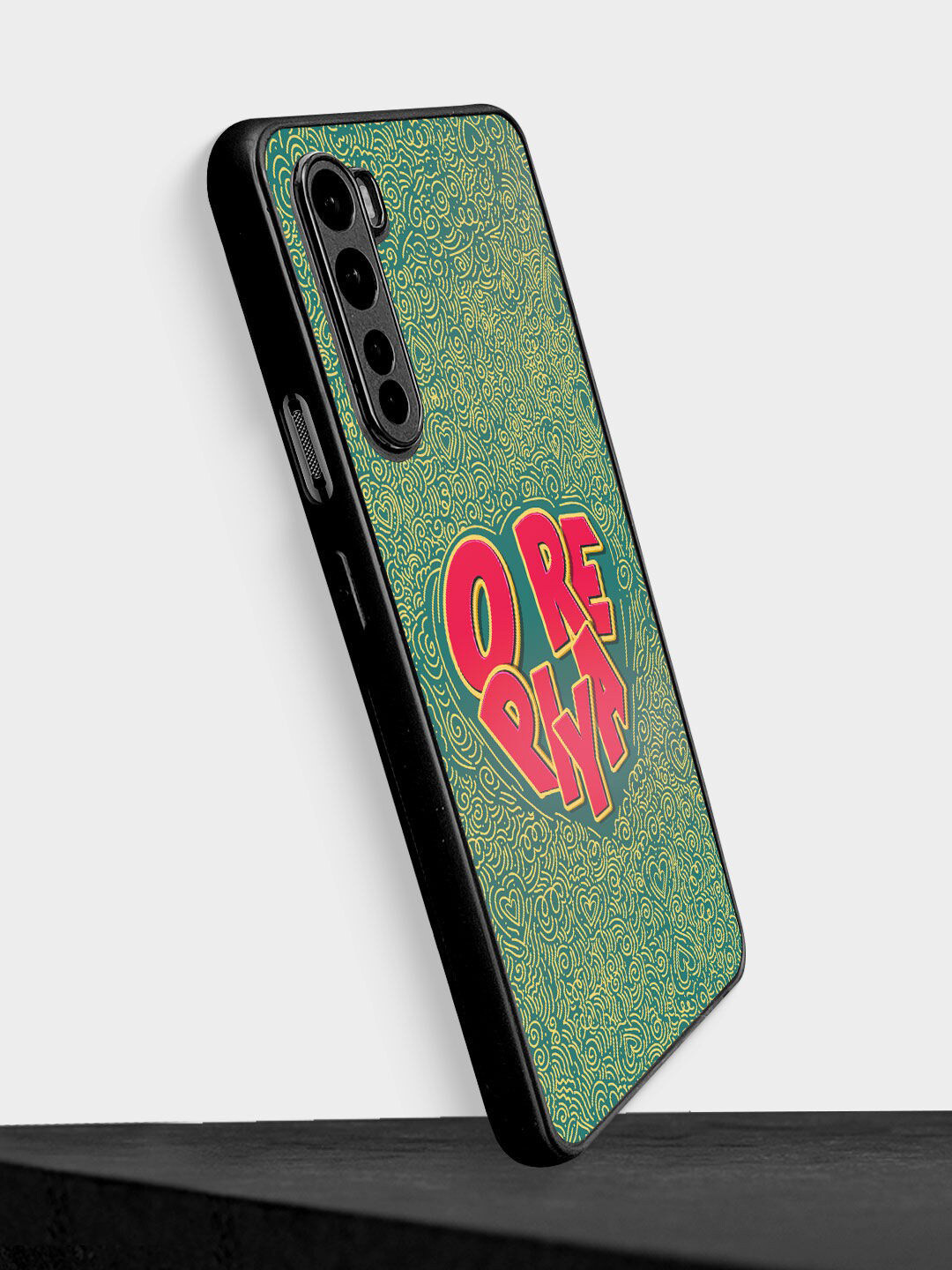 

macmerise Green & Pink Printed SK Calliope Pink Flame Design OnePlus Nord Phone Back Case