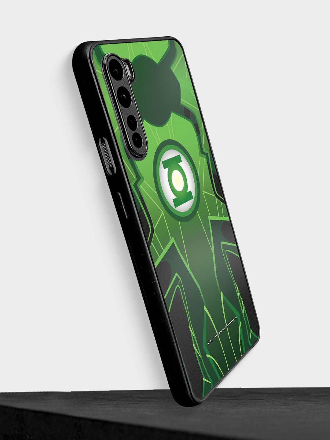 

macmerise Green Suit Up Green Lantern Design Printed OnePlus Nord Bumper Back Case