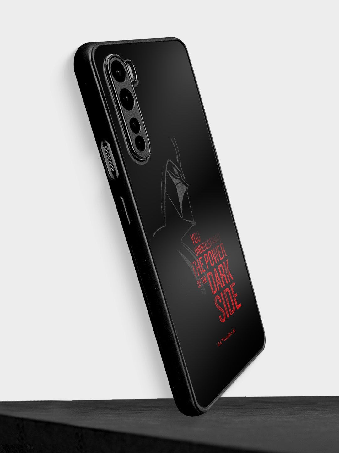 

Macmerise Black & Red The Dark Side Design Printed OnePlus Nord Bumper Phone Back Case