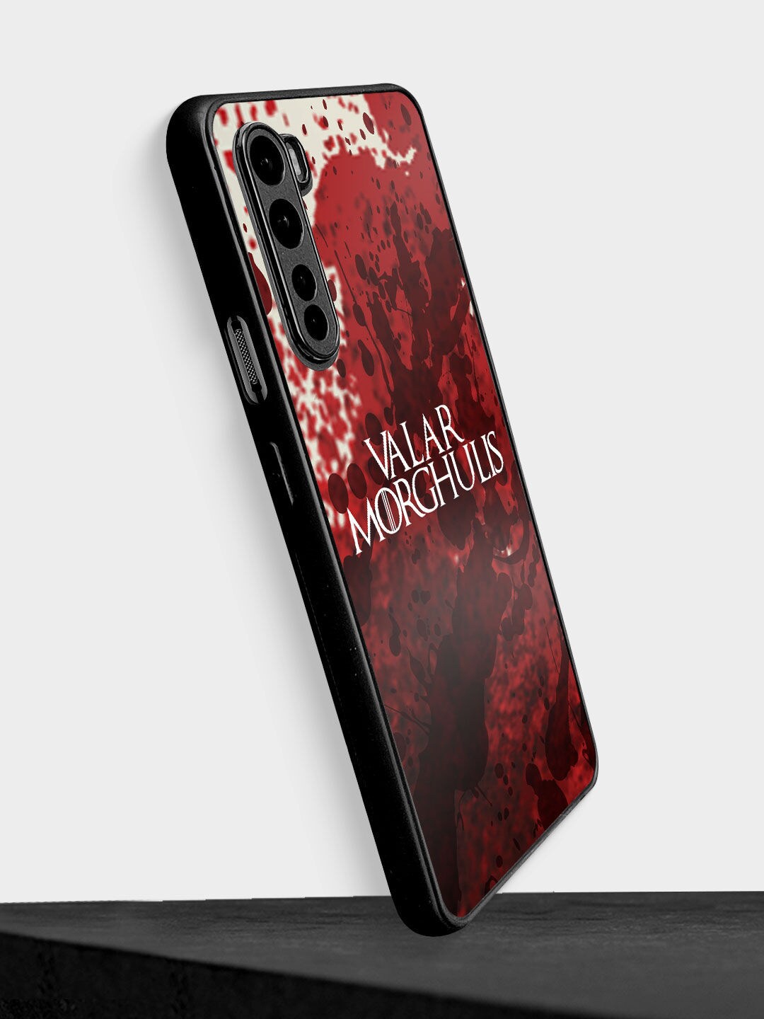 

Macmerise Red Valar Morghulis Design OnePlus Nord Bumper Phone Back Case