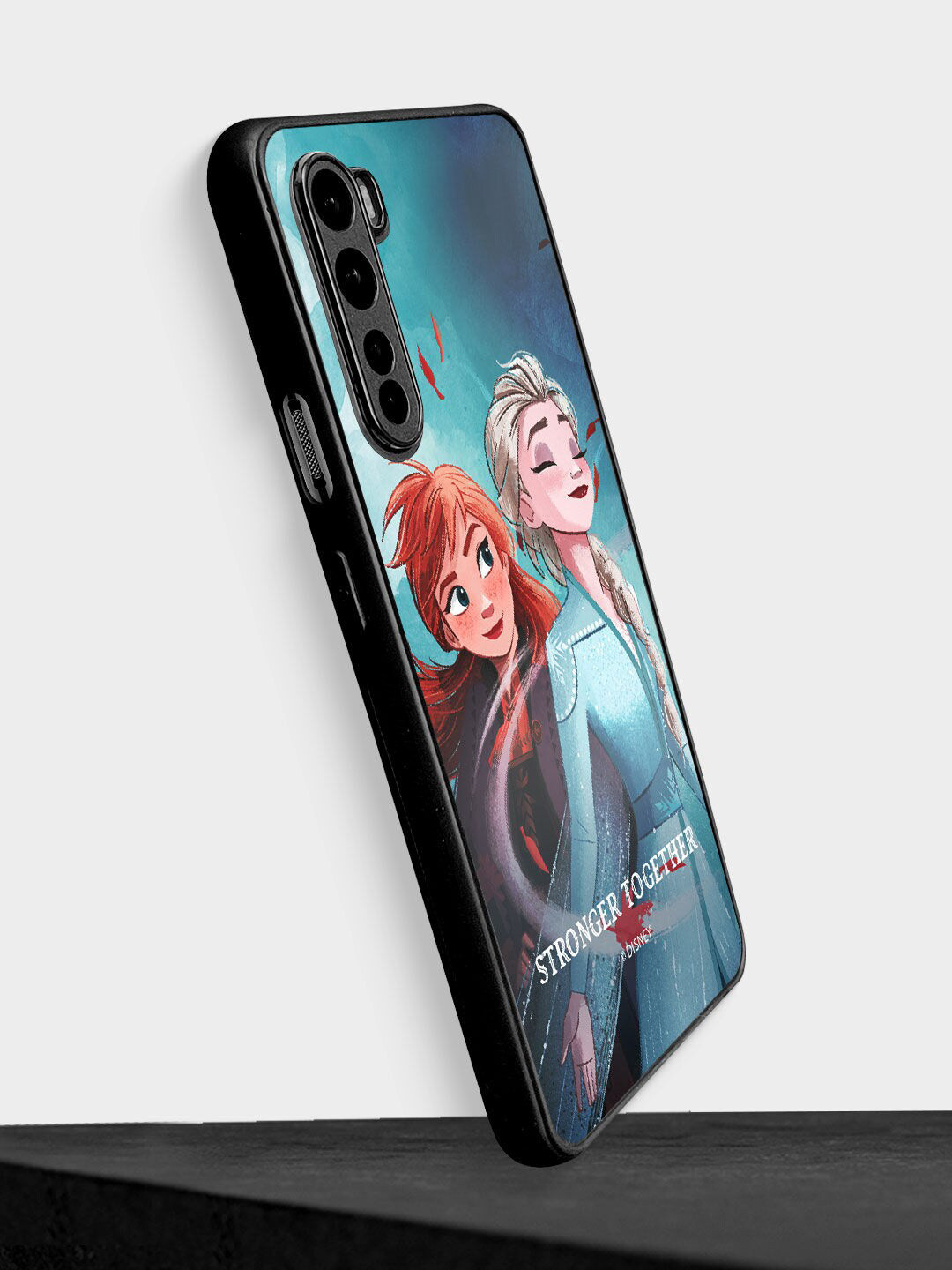 

macmerise Blue & Brown Snow Queen Design OnePlus Nord Bumper Back Cas