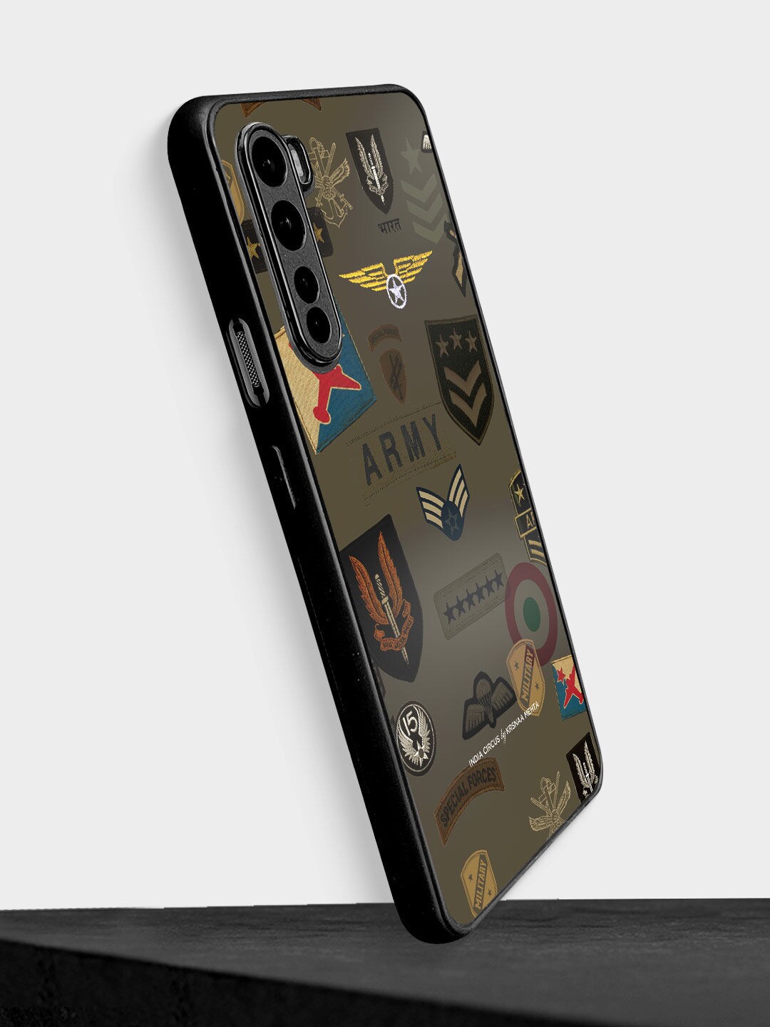 

macmerise Brown Roger That Design OnePlus Nord Bumper Phone Back Case
