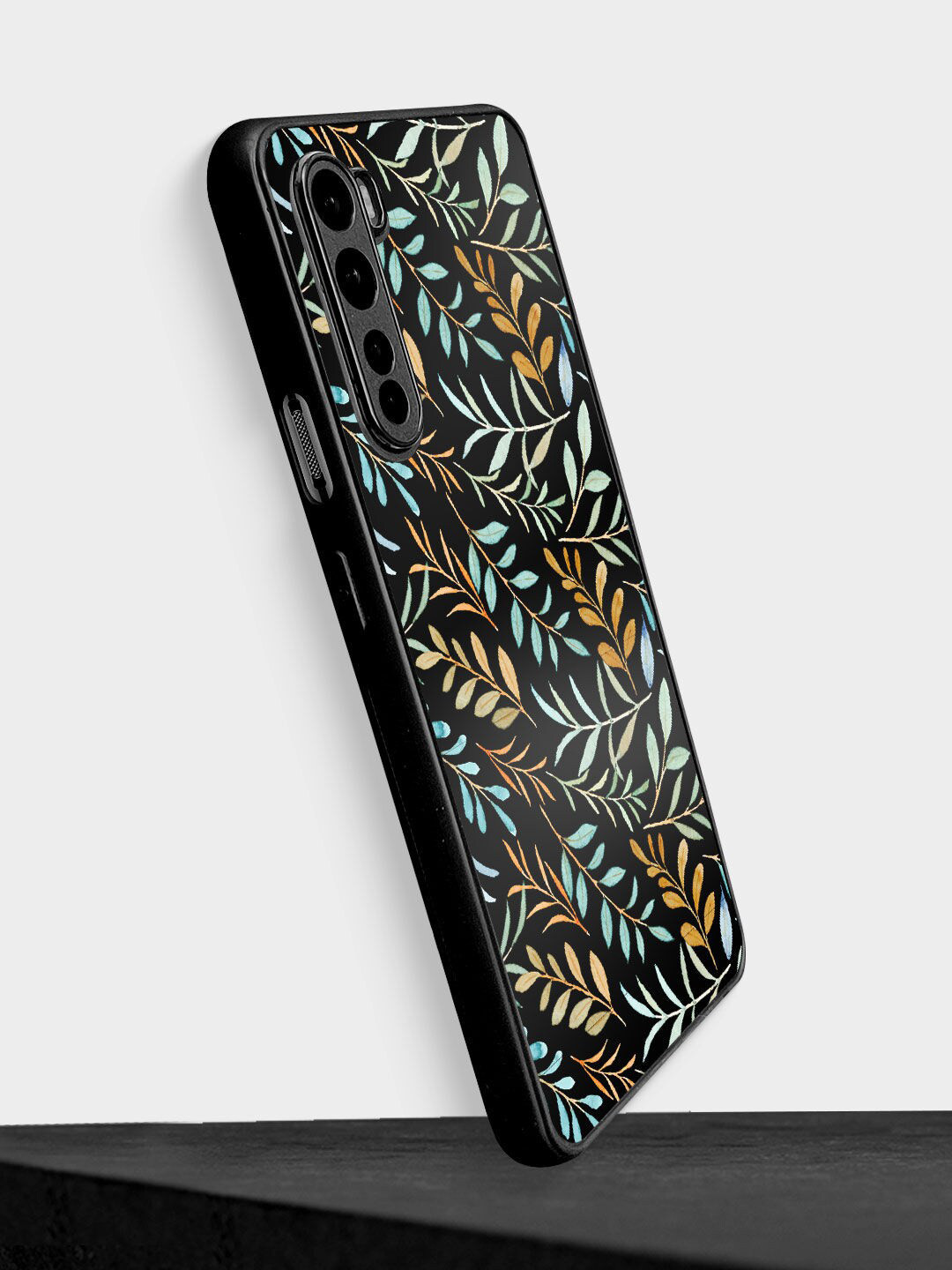 

macmerise Black & Green SK Aquatic Beauty Design OnePlus Nord Bumper Back Cas