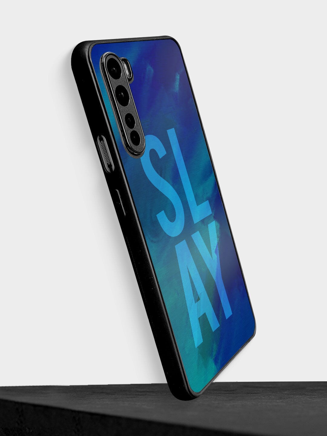 

Macmerise Blue Slay Design Printed OnePlus Nord Bumper Phone Back Case
