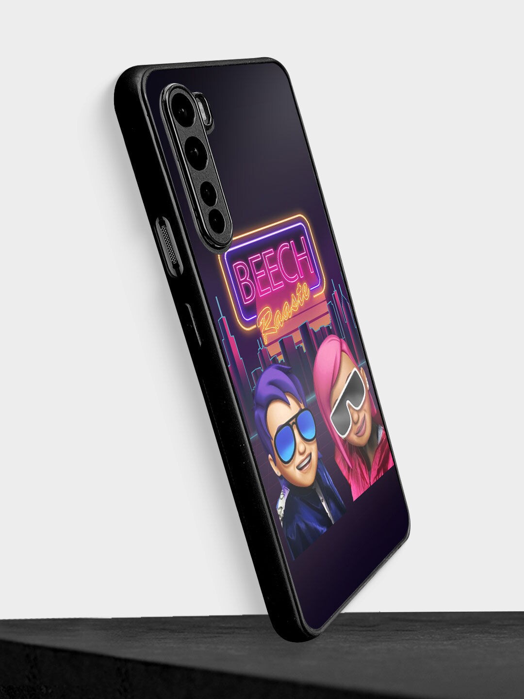 

macmerise Black & Pink SK Autumn Embrace Design OnePlus Nord Bumper Back Cas
