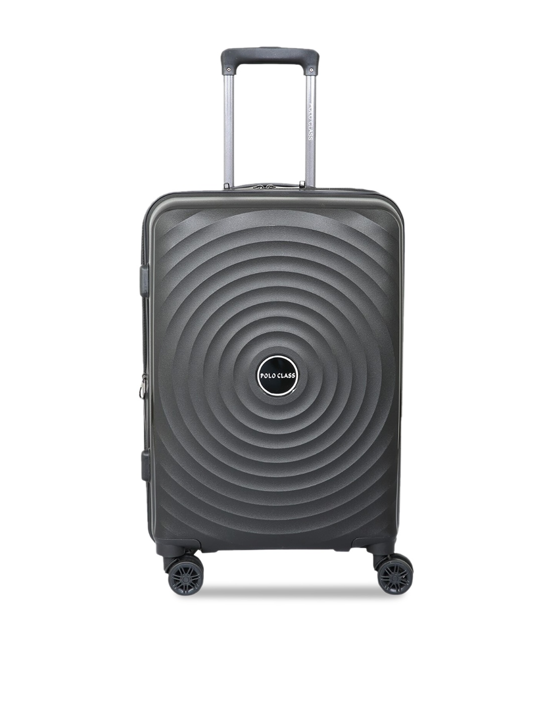 

Polo Class Black Textured Hard-Sided Large Trolley Bag
