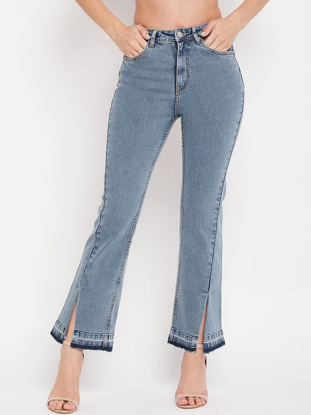 

Madame Women Blue Flared Jeans