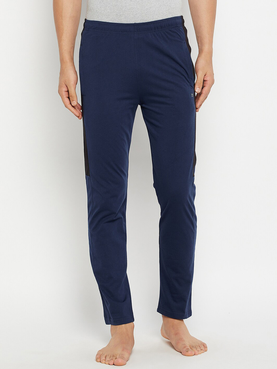 

Okane Men Blue Solid Lounge Pants