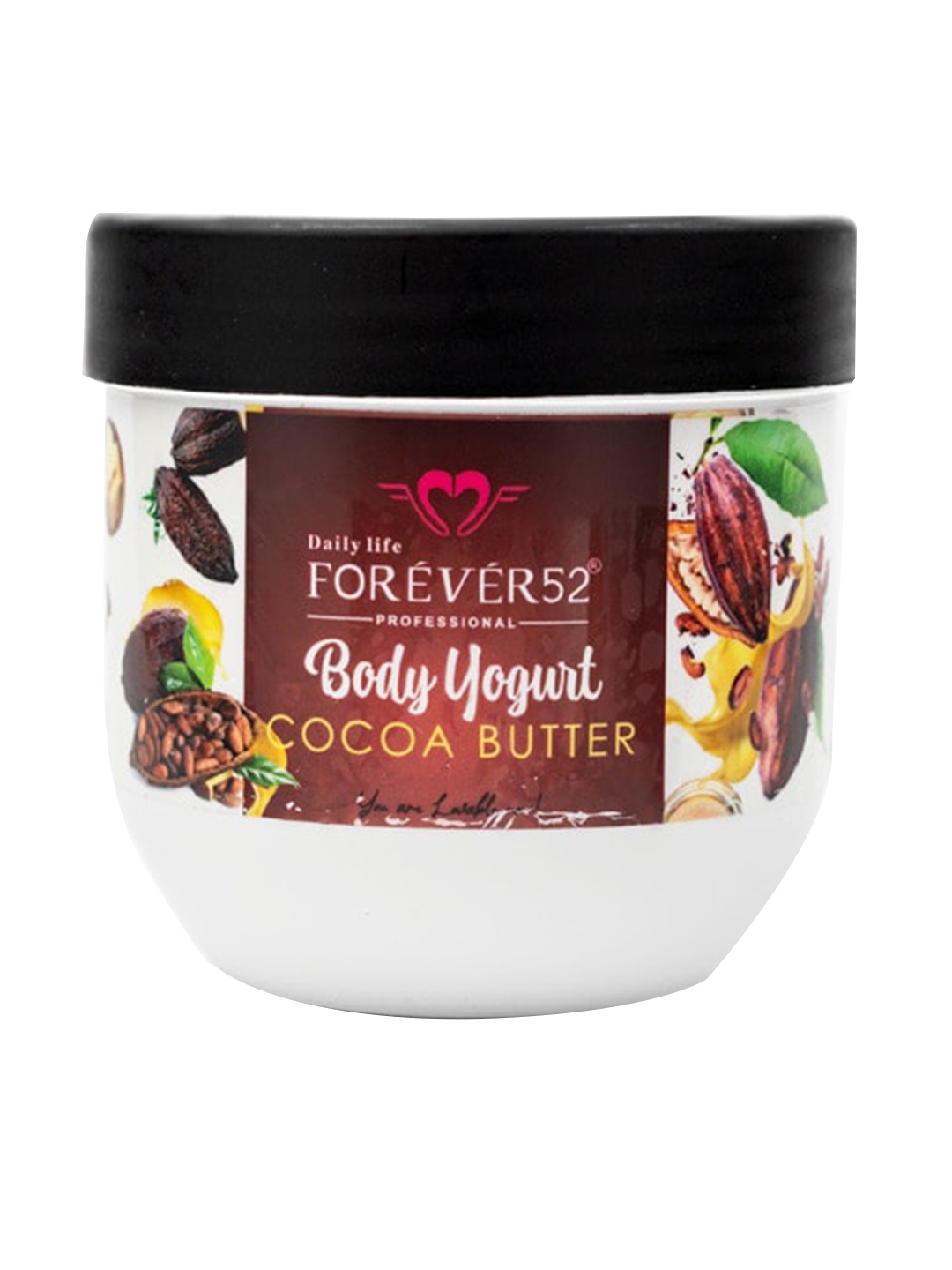 

Daily Life Forever52 Cocoa Butter Body Yogurt for Hydrating Skin - 200 ml, Brown