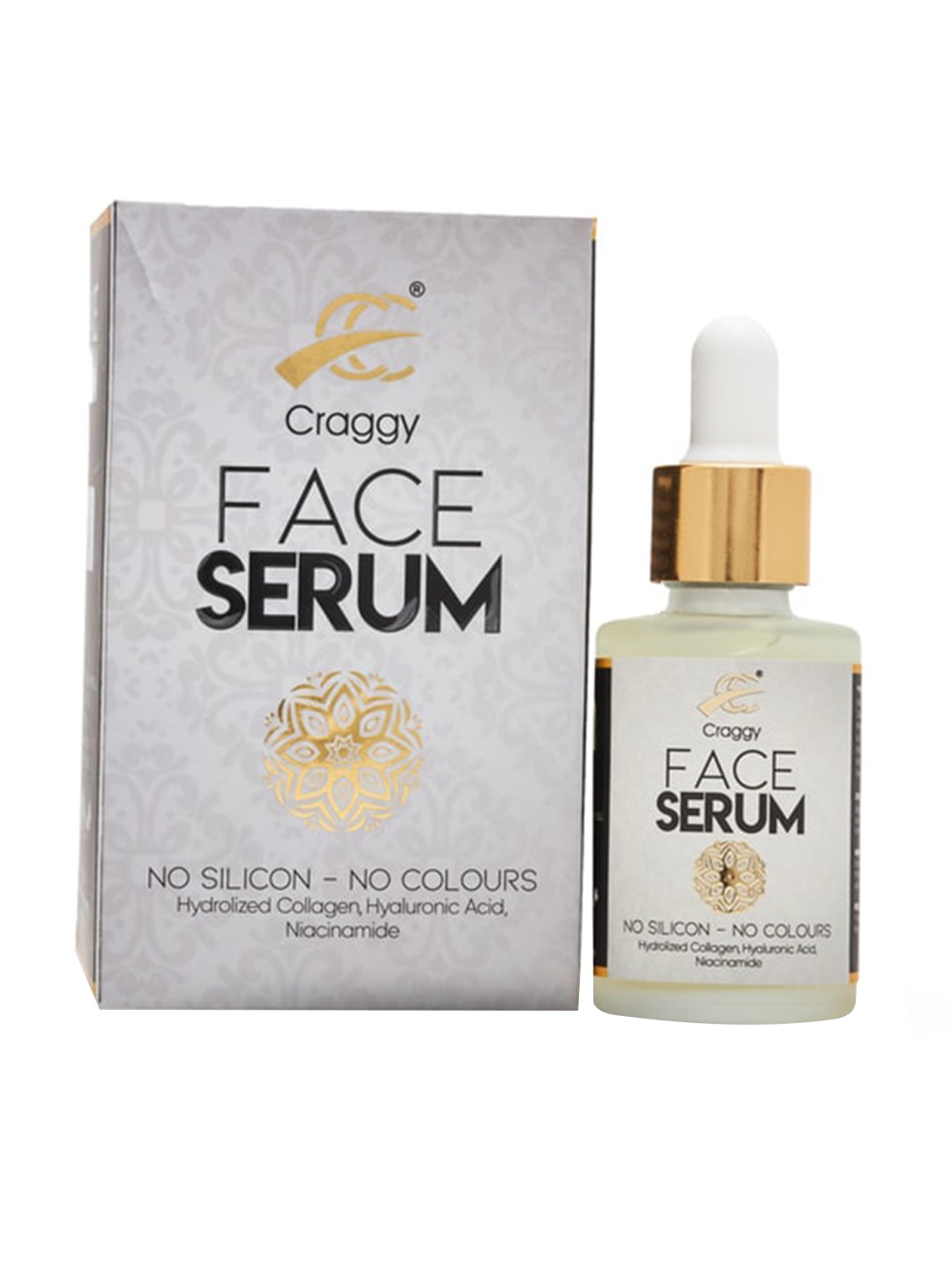 

Craggy Cosmetic Day & Night Hyaluronic Acid Face Serum, Na