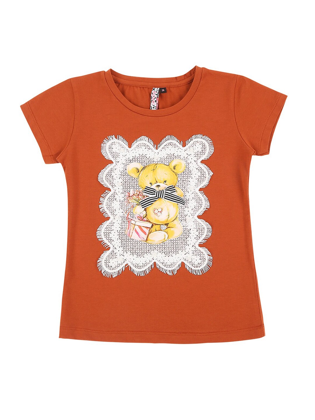 

Actuel Brown Print Pure Cotton Top