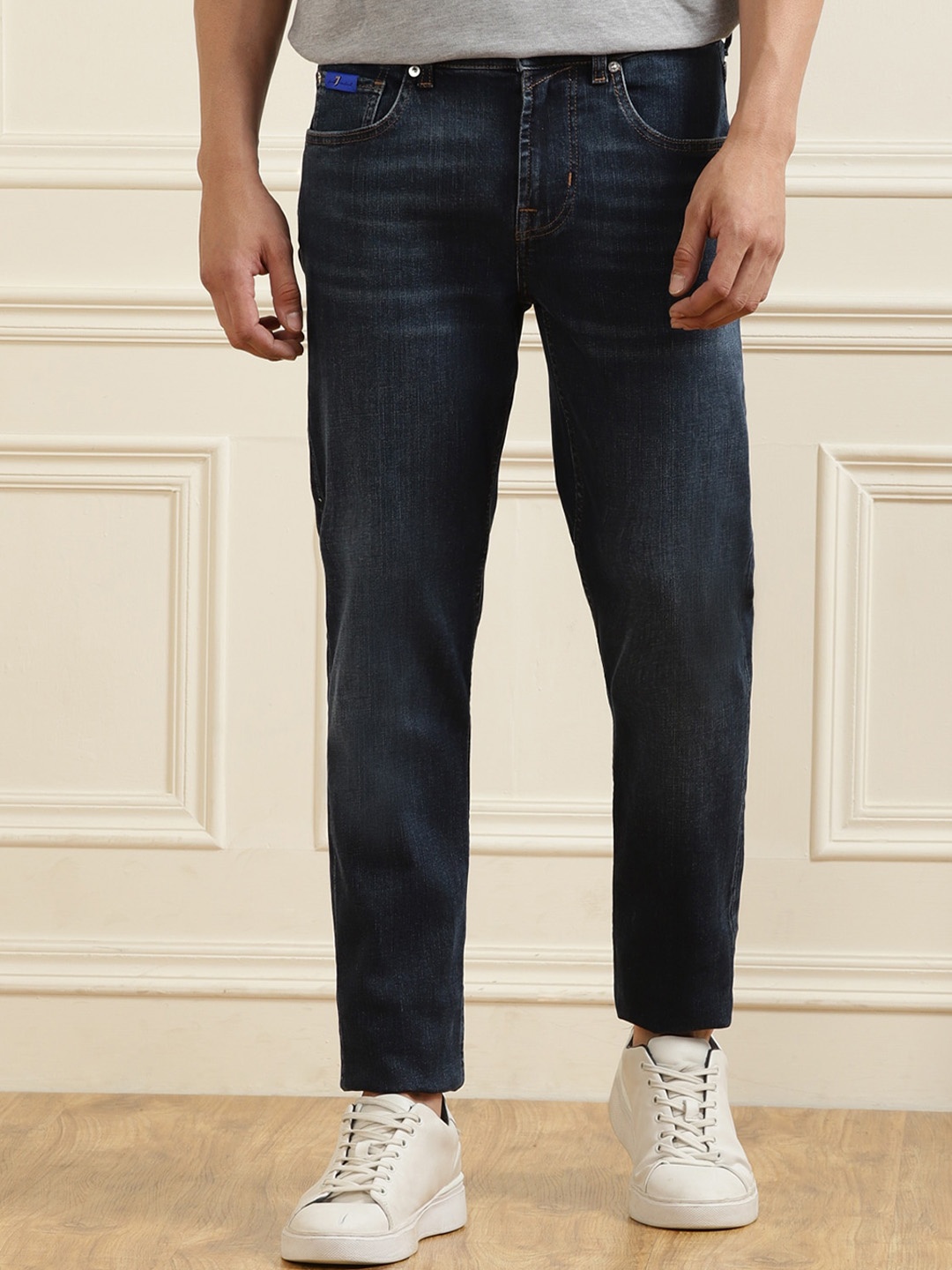 

7 For All Mankind Men Light Fade Jeans, Blue