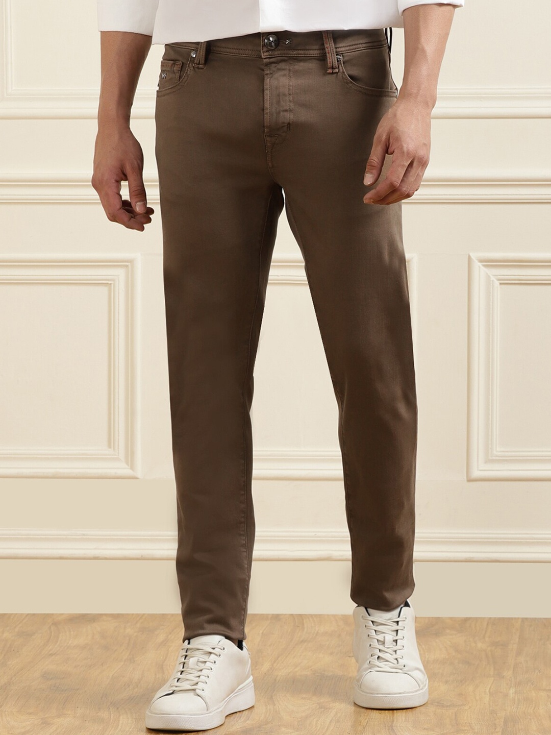 

Tramarossa Men Brown Cotton Jeans