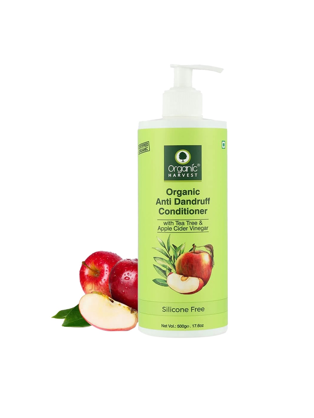 

Organic Harvest Anti Dandruff Conditioner With Tea Tree & Apple Cider Vinegar 500 ml Each, Na