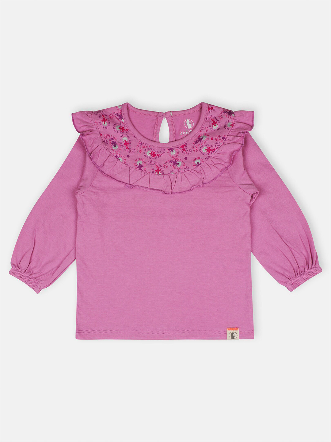 

Babysafe Girls Pink Pure Cotton Top