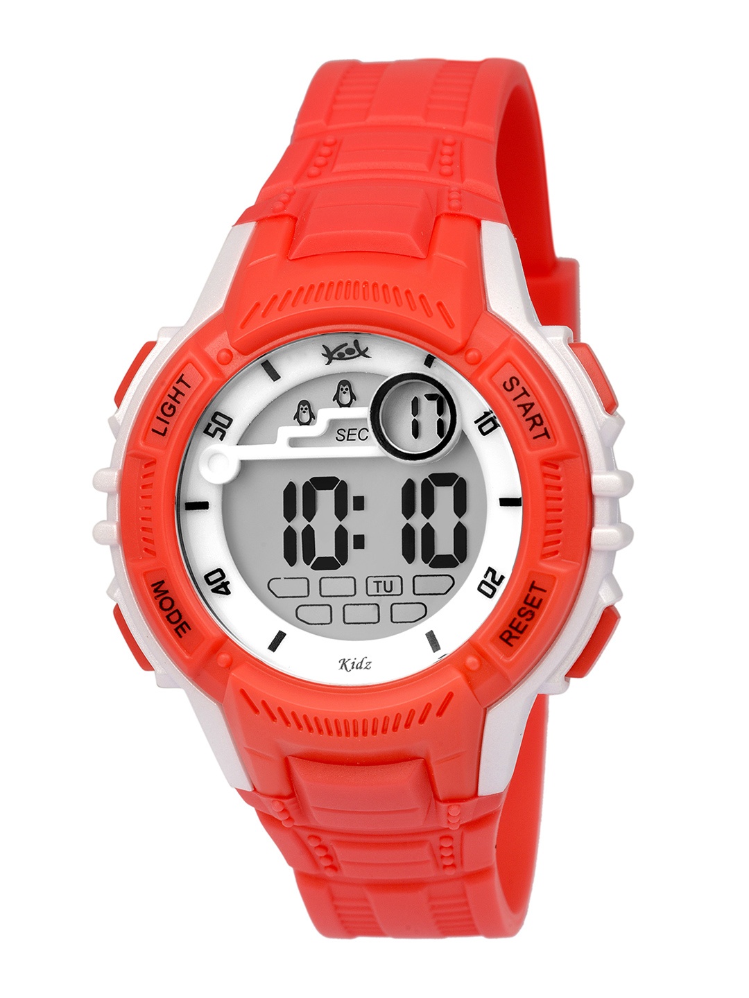 

Kool Kidz Unisex Kids Grey Dial & Red Straps Digital Watch