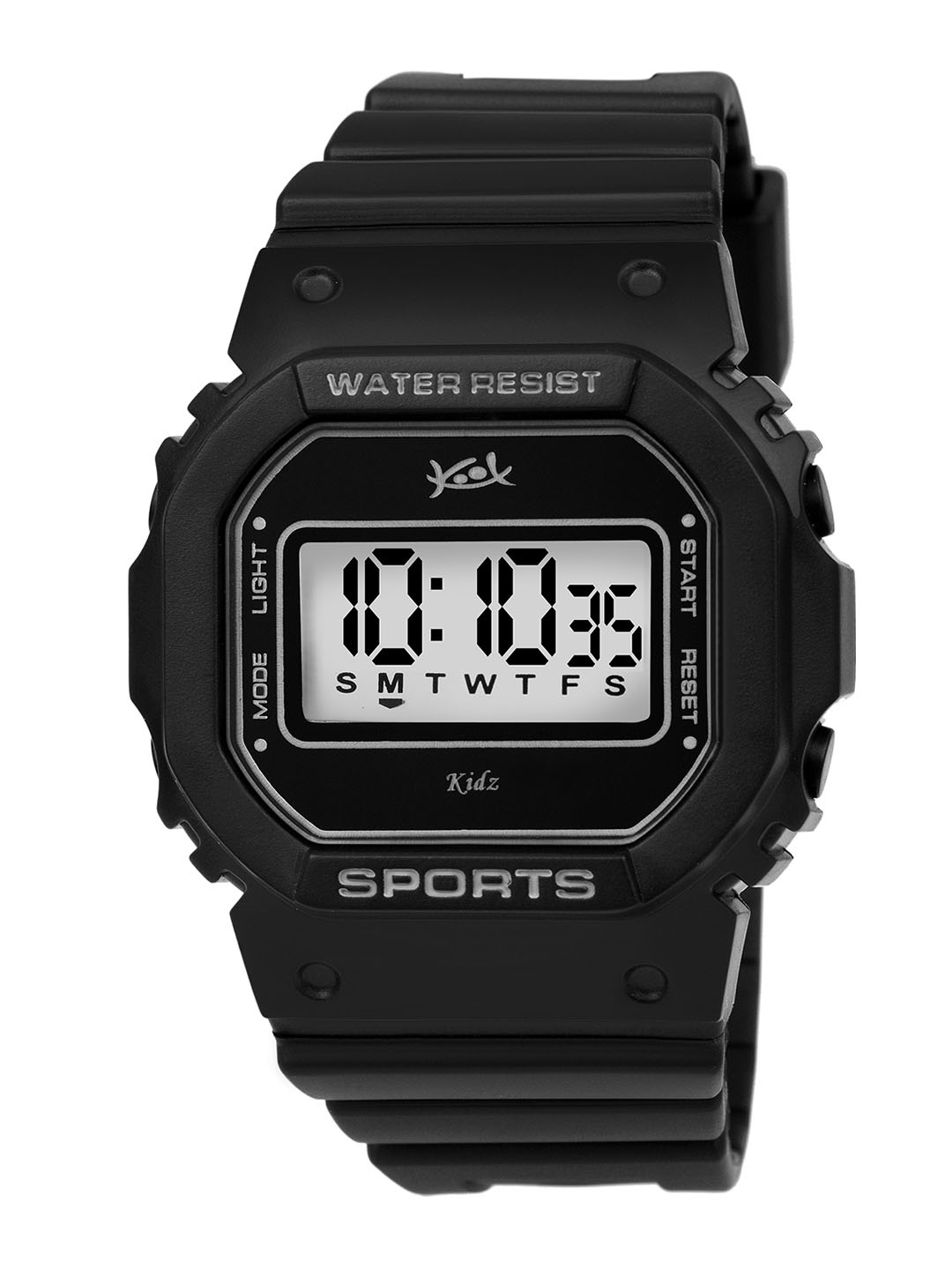 

Kool Kidz Unisex Kids Grey Dial & Purple Bracelet Style Straps Digital Watch, Black