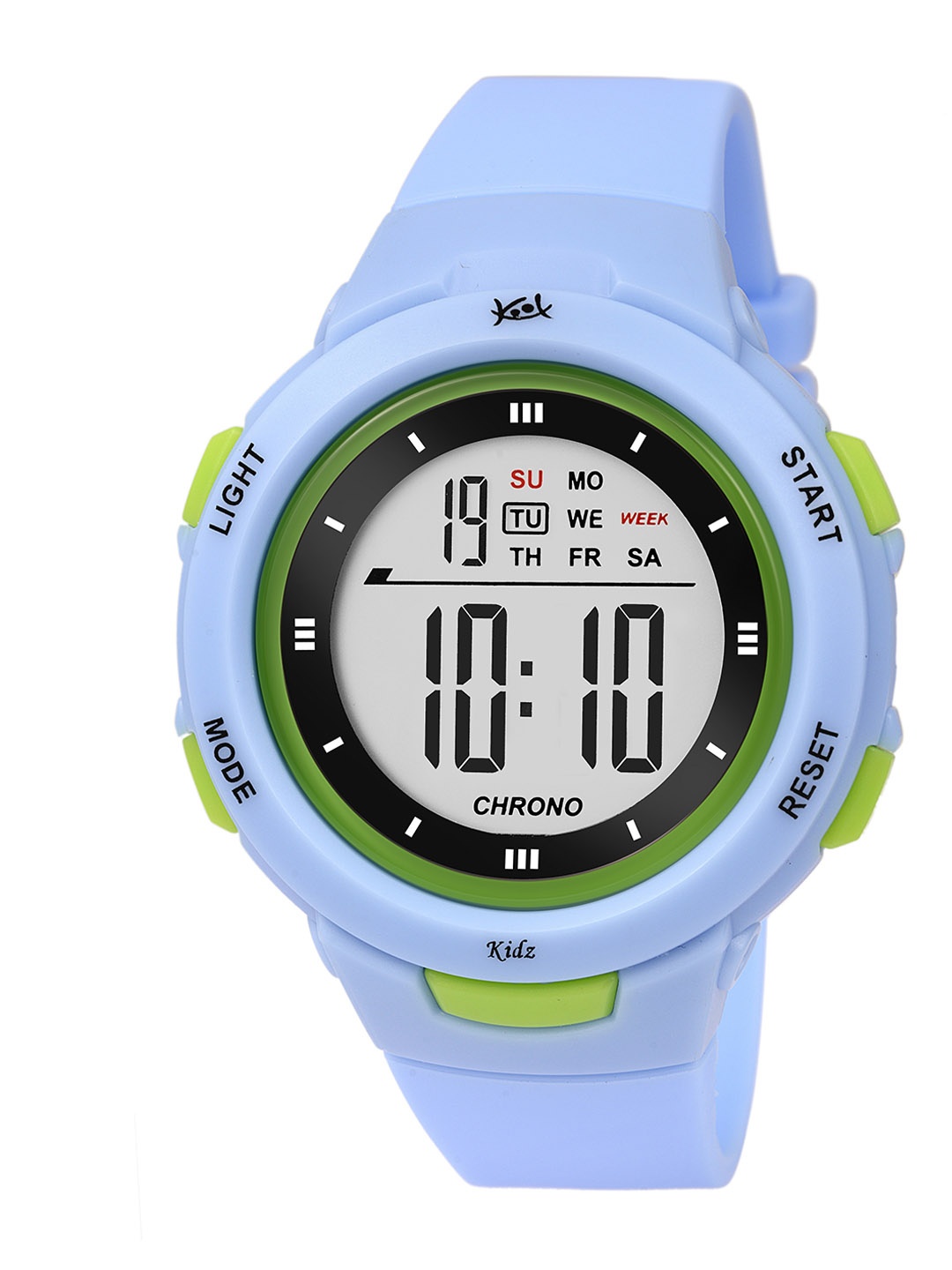 

Kool Kidz Unisex Kids Grey Dial & Blue Straps Digital Watch