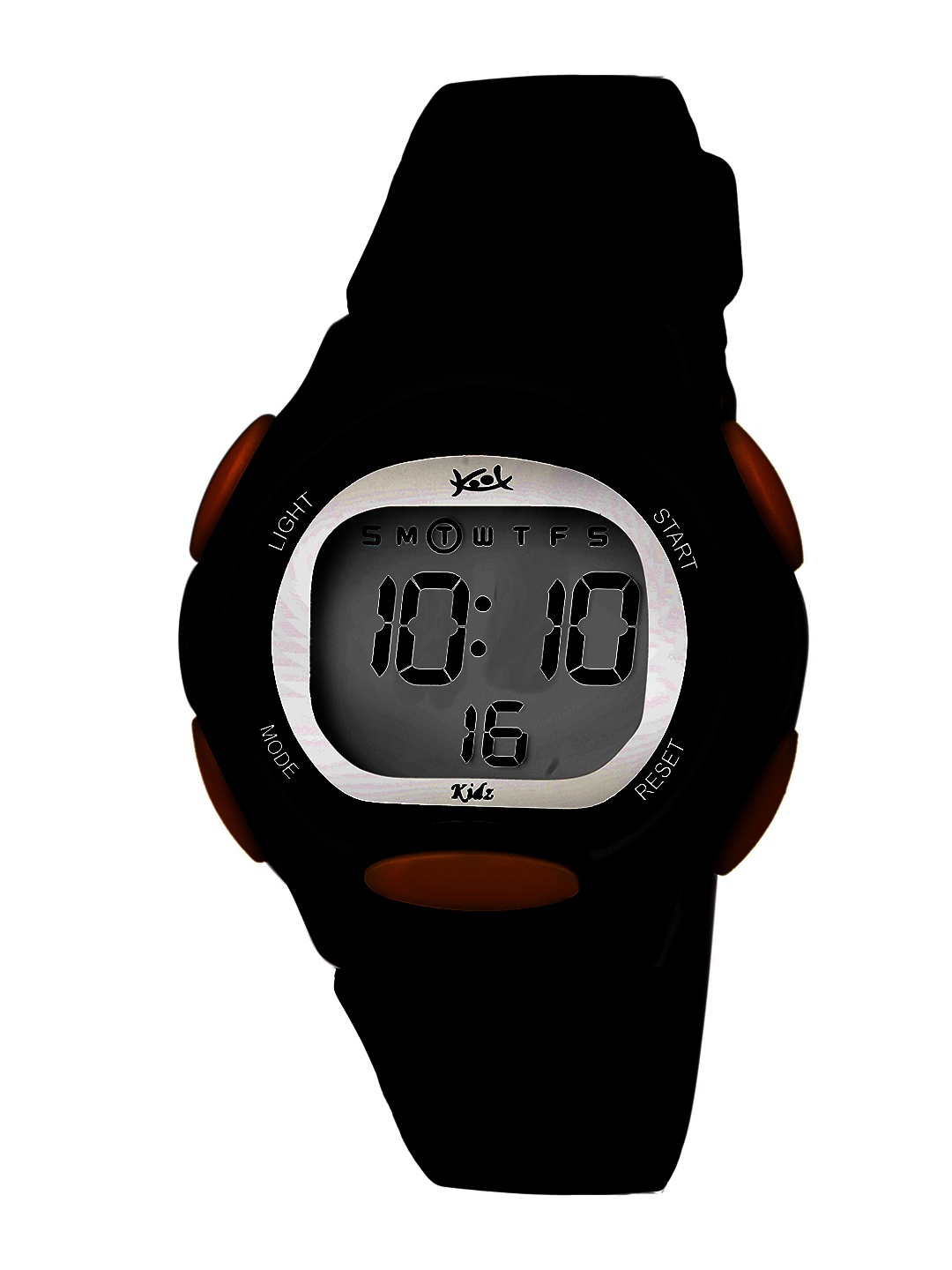 

Kool Kidz Unisex Kids Grey Dial & Black Straps Digital Watch