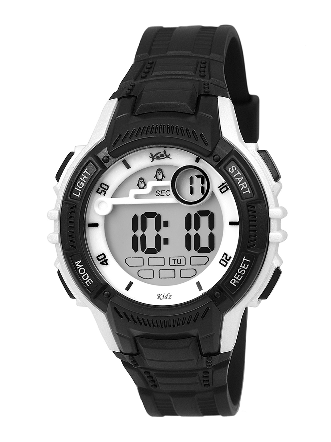 

Kool Kidz Unisex Kids Grey Dial & Black Straps Digital Watch