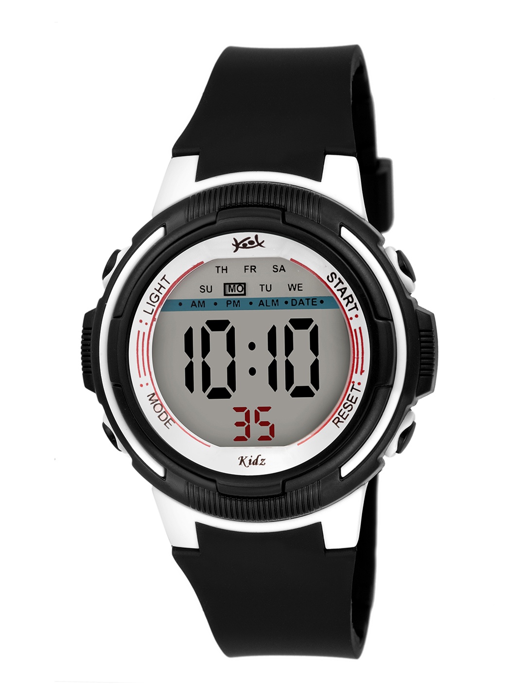

Kool Kidz Unisex Kids Grey Dial & Black Straps Digital Watch
