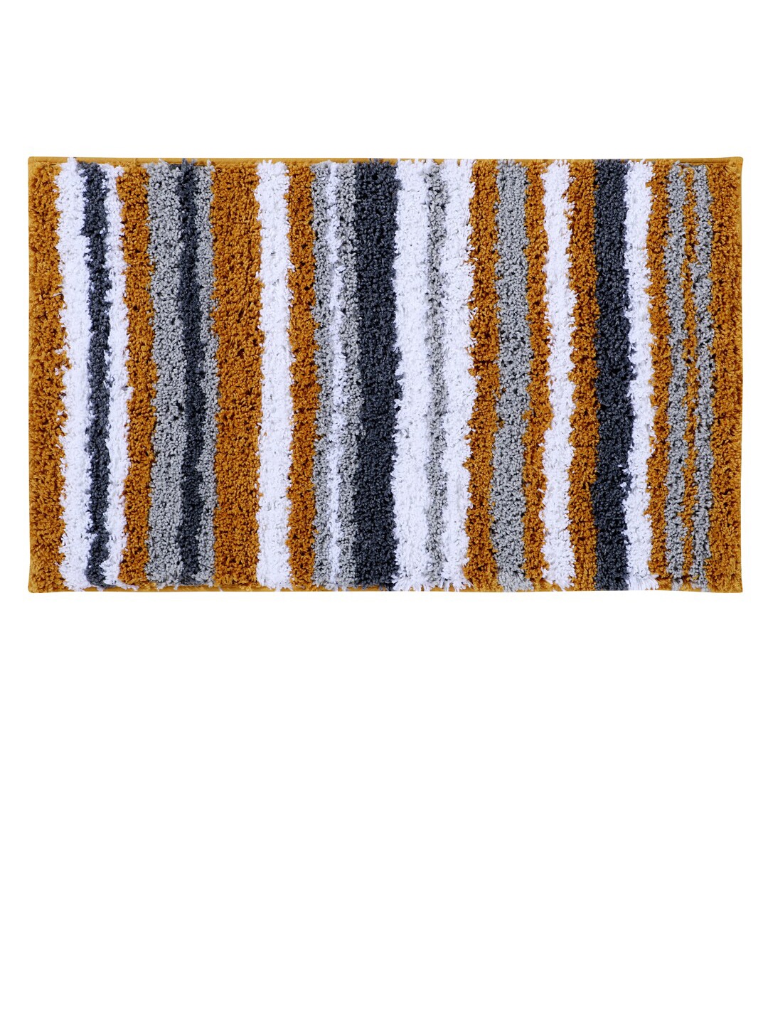 

Pano Mustard Self-Design 1634 GSM Bath Rugs